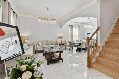 This 4 bedroom and 2.5 bath home has a great pond view, and is on Heritage Isles Golf and Country Club in Florida - for sale on GolfHomes.com, golf home, golf lot