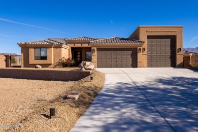 Discover this stunning, custom-built 4-bedroom home with an RV on The Refuge Golf and Country Club in Arizona - for sale on GolfHomes.com, golf home, golf lot