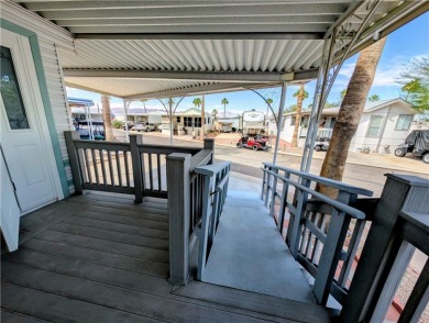 This home is immaculate. Well maintained. Fabulous front deck on Riverview Golf Course in Arizona - for sale on GolfHomes.com, golf home, golf lot