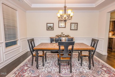 Nestled in a truly beautiful, gated community, this like-new on The Preserve At Jordan Lake Golf Club in North Carolina - for sale on GolfHomes.com, golf home, golf lot