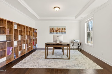 Nestled in a truly beautiful, gated community, this like-new on The Preserve At Jordan Lake Golf Club in North Carolina - for sale on GolfHomes.com, golf home, golf lot