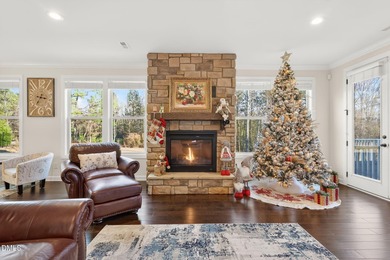 Nestled in a truly beautiful, gated community, this like-new on The Preserve At Jordan Lake Golf Club in North Carolina - for sale on GolfHomes.com, golf home, golf lot