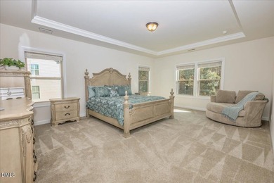 Nestled in a truly beautiful, gated community, this like-new on The Preserve At Jordan Lake Golf Club in North Carolina - for sale on GolfHomes.com, golf home, golf lot