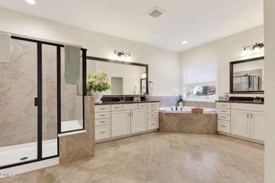 Nestled in a truly beautiful, gated community, this like-new on The Preserve At Jordan Lake Golf Club in North Carolina - for sale on GolfHomes.com, golf home, golf lot