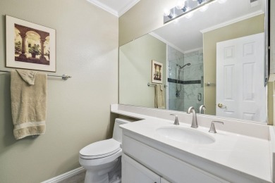 ? Just steps from the Indian Wells Tennis Garden, this condo on Palm Royale Country Club in California - for sale on GolfHomes.com, golf home, golf lot