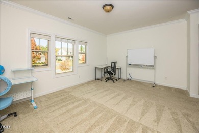 Nestled in a truly beautiful, gated community, this like-new on The Preserve At Jordan Lake Golf Club in North Carolina - for sale on GolfHomes.com, golf home, golf lot