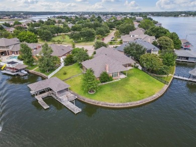 Welcome to this stunning waterfront home on Lake Granbury on Harbor Lakes Golf Club in Texas - for sale on GolfHomes.com, golf home, golf lot