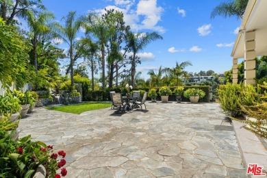 Prime Bel Air classic French Regency 4 bed/5.5 bath single-level on Bel-Air Country Club in California - for sale on GolfHomes.com, golf home, golf lot