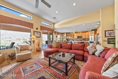 Panoramic Mountain views overlooking the scenic fairways of on Saddlebrooke Golf Course in Arizona - for sale on GolfHomes.com, golf home, golf lot