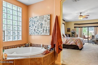 Panoramic Mountain views overlooking the scenic fairways of on Saddlebrooke Golf Course in Arizona - for sale on GolfHomes.com, golf home, golf lot