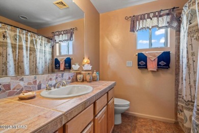 Panoramic Mountain views overlooking the scenic fairways of on Saddlebrooke Golf Course in Arizona - for sale on GolfHomes.com, golf home, golf lot