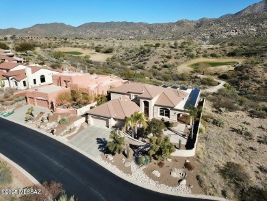 Panoramic Mountain views overlooking the scenic fairways of on Saddlebrooke Golf Course in Arizona - for sale on GolfHomes.com, golf home, golf lot
