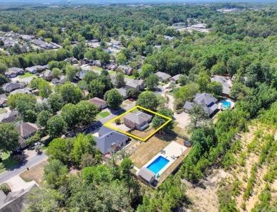 Step into this amazing two-story home nestled in the beloved on Hot Springs Golf and Country Club in Arkansas - for sale on GolfHomes.com, golf home, golf lot