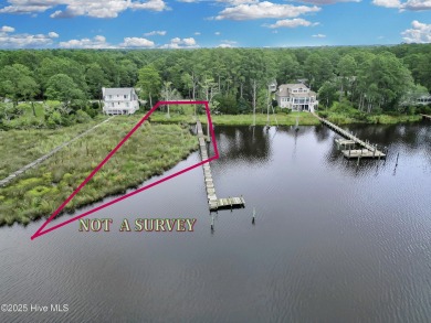 Build your dream home on this incredible waterfront lot located on Harbour Point Golf Club in North Carolina - for sale on GolfHomes.com, golf home, golf lot