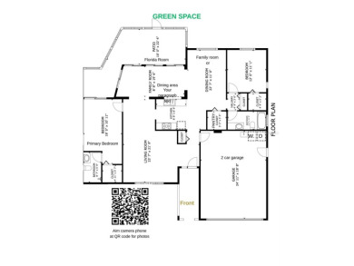 One of the Highlights of this spacious 1567 Sq Ft, 2-bedroom on Highland Lakes Executive Golf Course in Florida - for sale on GolfHomes.com, golf home, golf lot