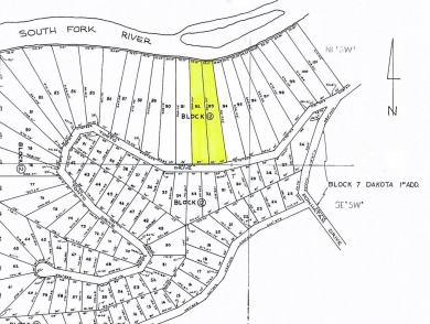 Two Bluff Lots Overlooking the South Fork River and North Golf on Cherokee Village North Course in Arkansas - for sale on GolfHomes.com, golf home, golf lot