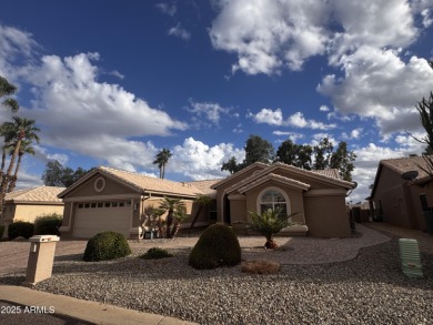 Stunning golf course view home in Pebblecreeks highly on Eagles Nest at Pebble Creek in Arizona - for sale on GolfHomes.com, golf home, golf lot