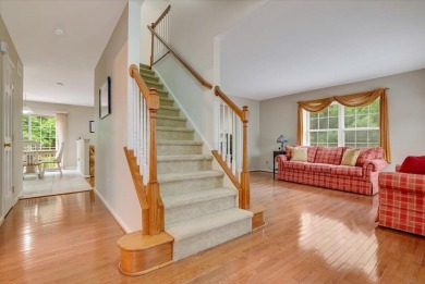 Discover this beautifully maintained 4-bedroom, 3-bath Colonial on Country Club of the Poconos Golf Course in Pennsylvania - for sale on GolfHomes.com, golf home, golf lot