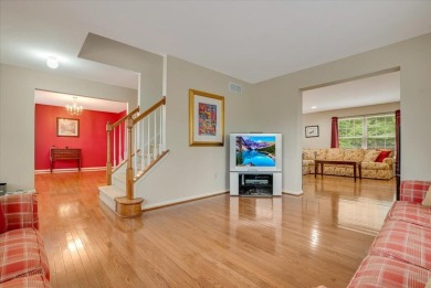 Discover this beautifully maintained 4-bedroom, 3-bath Colonial on Country Club of the Poconos Golf Course in Pennsylvania - for sale on GolfHomes.com, golf home, golf lot