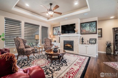 This stunning custom home is nestled at the end of a serene on Highland Meadows Golf Course in Colorado - for sale on GolfHomes.com, golf home, golf lot