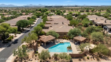 Positioned on a premier lot within Grayhawk's guard-gated Talon on Grayhawk Golf Club  in Arizona - for sale on GolfHomes.com, golf home, golf lot