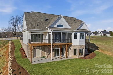New construction, completed, and move-in ready! This home on Rock Barn Golf and Spa in North Carolina - for sale on GolfHomes.com, golf home, golf lot