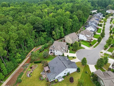 Welcome to 821 Ancient Oaks Drive, nestled at the end of a quiet on The Club At Twelve Oaks in North Carolina - for sale on GolfHomes.com, golf home, golf lot