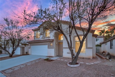 This gorgeous home located in guard gated Rhodes Ranch features on Rhodes Ranch Golf Club in Nevada - for sale on GolfHomes.com, golf home, golf lot