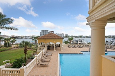 Marbella Condominium sits on a 35-foot bluff in the heart of on Sandpiper Cove Golf Course in Florida - for sale on GolfHomes.com, golf home, golf lot