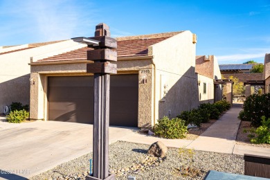 Furnished one level condo with attached garage on the golf on London Bridge Golf Course in Arizona - for sale on GolfHomes.com, golf home, golf lot