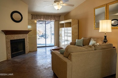 Furnished one level condo with attached garage on the golf on London Bridge Golf Course in Arizona - for sale on GolfHomes.com, golf home, golf lot