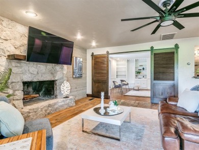 Step into timeless elegance with this beautiful mid-century on The Greens Country Club in Oklahoma - for sale on GolfHomes.com, golf home, golf lot