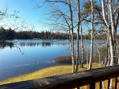 Mid Century Modern Lake Cottage! Private Golf Course Out Front on Eshquaguma Country Club in Minnesota - for sale on GolfHomes.com, golf home, golf lot
