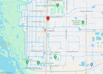 Oversize residential lot in the desirable area of NW Cape Coral on Burnt Store Golf Club in Florida - for sale on GolfHomes.com, golf home, golf lot