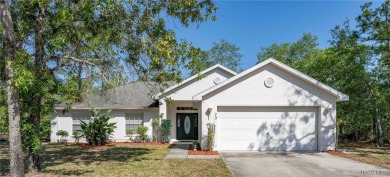 Welcome to this stunning split-floor home in the heart of on Sugarmill Woods Golf and Country Club in Florida - for sale on GolfHomes.com, golf home, golf lot