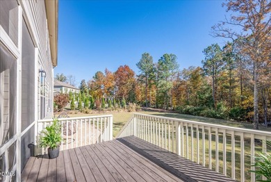 Nestled in a truly beautiful, gated community, this like-new on The Preserve At Jordan Lake Golf Club in North Carolina - for sale on GolfHomes.com, golf home, golf lot