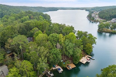 Wake up to breathtaking lake views, glowing sunsets, and on The Highlands Course at Lake Arrowhead in Georgia - for sale on GolfHomes.com, golf home, golf lot