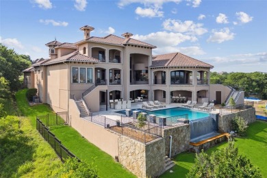 Exceptional Mediterranean-style estate, spanning over 10,000 sf on The Lakes at Castle Hill Golf Club in Texas - for sale on GolfHomes.com, golf home, golf lot