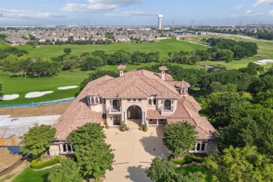 Exceptional Mediterranean-style estate, spanning over 10,000 sf on The Lakes at Castle Hill Golf Club in Texas - for sale on GolfHomes.com, golf home, golf lot