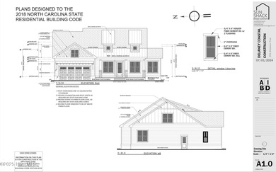 BRAND NEW Delaney Coastal Construction Custom Home. Hand picked on Carolina National Golf Club in North Carolina - for sale on GolfHomes.com, golf home, golf lot