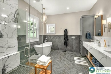 This STUNNING ESTATE is located within the single square mile of on  in Pennsylvania - for sale on GolfHomes.com, golf home, golf lot