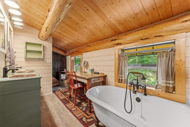 Adorable Log cabin with an incredible backyard and outdoor on McCall Municipal Golf Course in Idaho - for sale on GolfHomes.com, golf home, golf lot