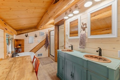 Adorable Log cabin with an incredible backyard and outdoor on McCall Municipal Golf Course in Idaho - for sale on GolfHomes.com, golf home, golf lot