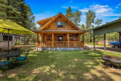 Adorable Log cabin with an incredible backyard and outdoor on McCall Municipal Golf Course in Idaho - for sale on GolfHomes.com, golf home, golf lot