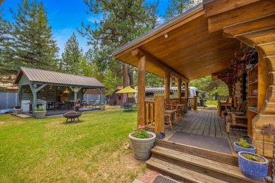 Adorable Log cabin with an incredible backyard and outdoor on McCall Municipal Golf Course in Idaho - for sale on GolfHomes.com, golf home, golf lot