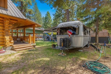 Adorable Log cabin with an incredible backyard and outdoor on McCall Municipal Golf Course in Idaho - for sale on GolfHomes.com, golf home, golf lot