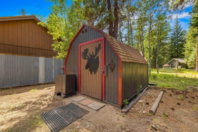 Adorable Log cabin with an incredible backyard and outdoor on McCall Municipal Golf Course in Idaho - for sale on GolfHomes.com, golf home, golf lot