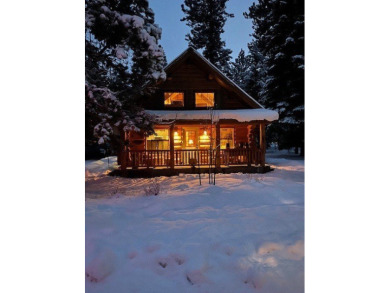 Adorable Log cabin with an incredible backyard and outdoor on McCall Municipal Golf Course in Idaho - for sale on GolfHomes.com, golf home, golf lot