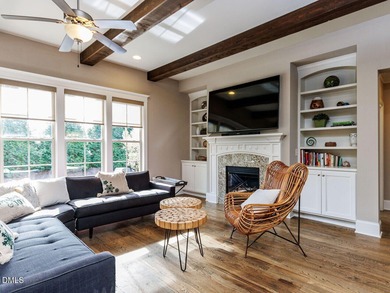 Main Floor Primary & In-Law Suite: Nestled beautifully among the on Heritage Golf Club in North Carolina - for sale on GolfHomes.com, golf home, golf lot