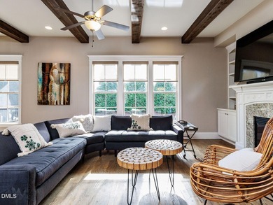 Main Floor Primary & In-Law Suite: Nestled beautifully among the on Heritage Golf Club in North Carolina - for sale on GolfHomes.com, golf home, golf lot